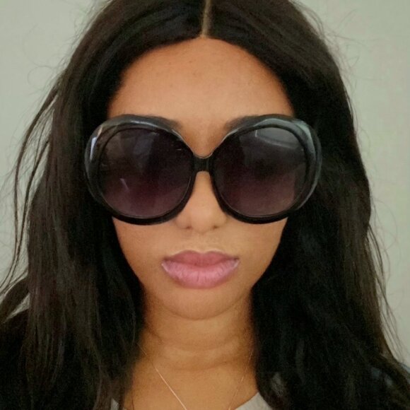 Christian Dior sunglasses, black (SOLD) - Picture 2 of 6